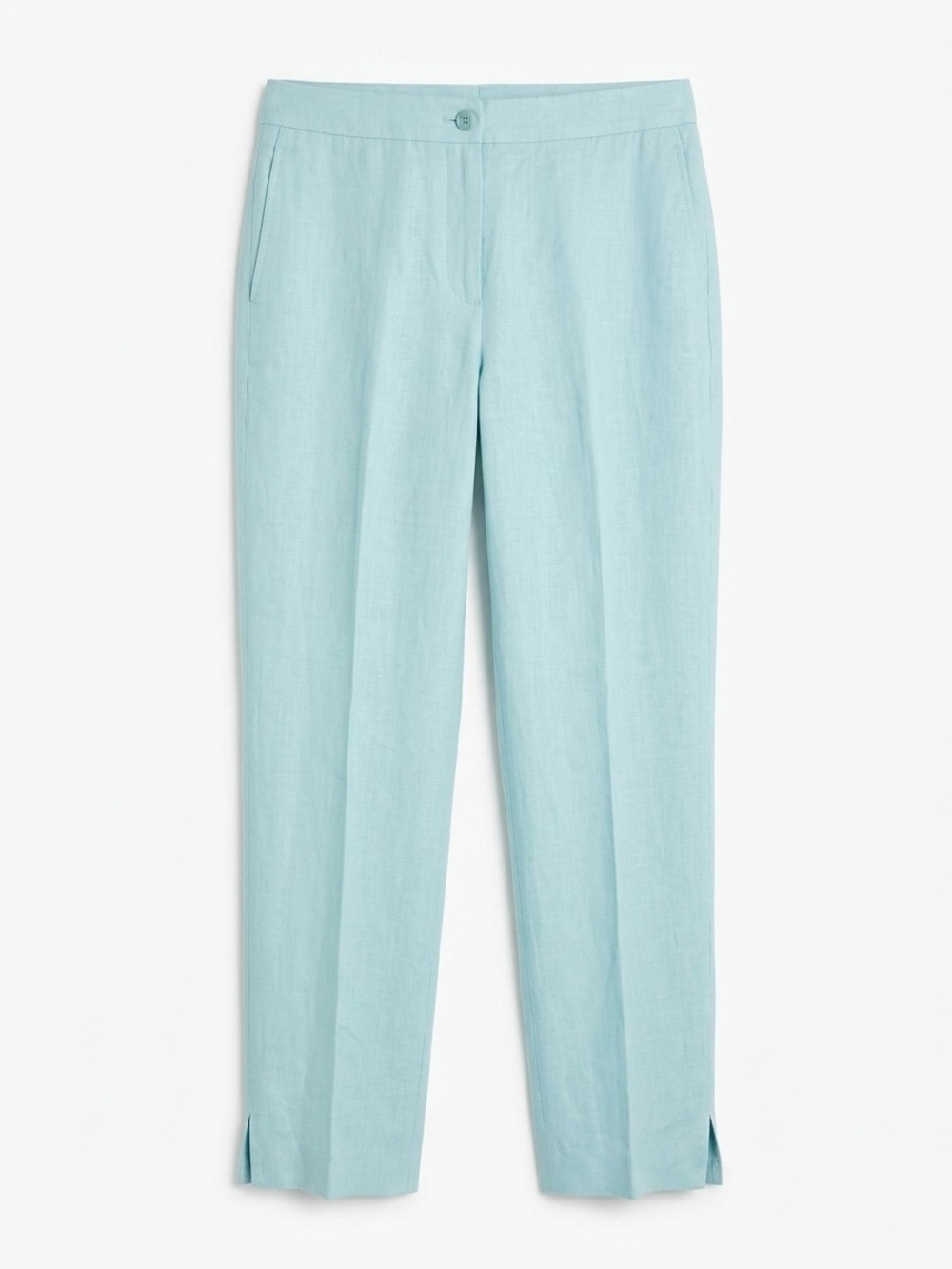 Rafaella Light Blue Straight Leg Dress Pants